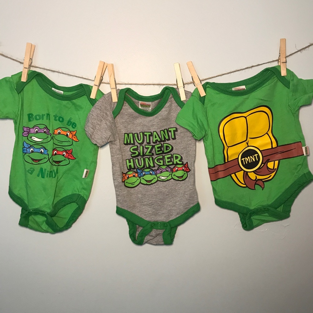 Teenage mutant ninja turtles onesies