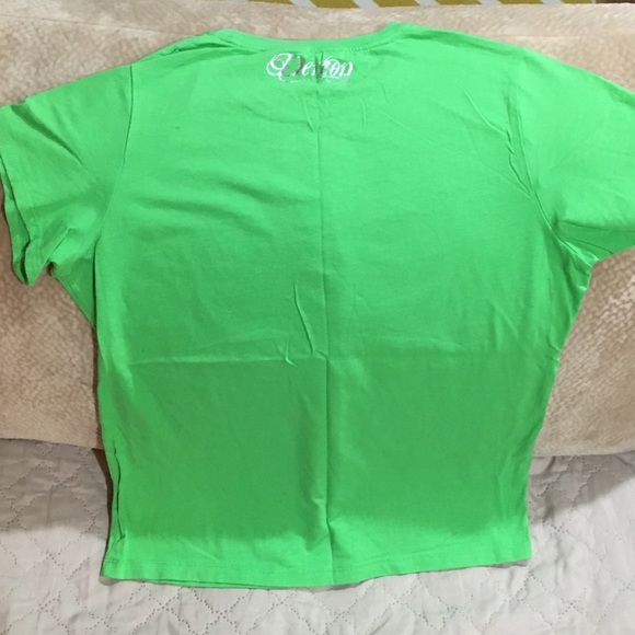 Dereon New Condition Lime top w/silver detailing - Picture 3 of 3