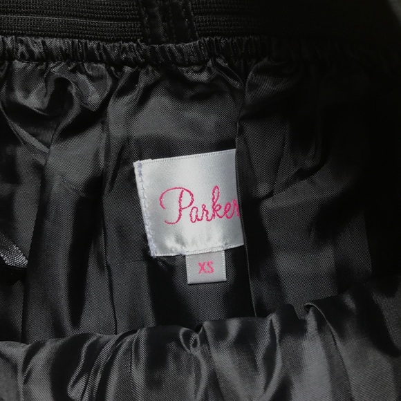 Parker pleated leather skirt - Picture 2 of 3