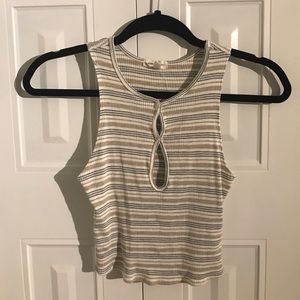 UO Peephole Crop Top