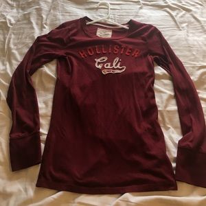 Hollister long sleeve shirt