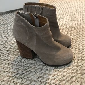Jeffrey Campbell Taupe Booties
