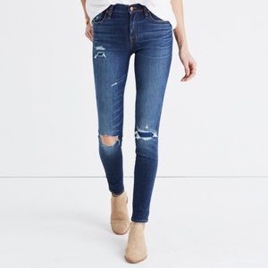 Madewell 9" high-rise skinny jeans