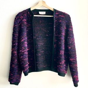 St. John Vintage Pink Wool Cardigan Sweater St. John Vintage Pink Wool Cardigan Sweater