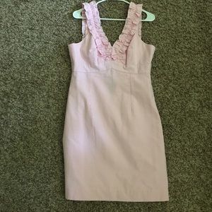 Pink Seersucker Lilly Dress