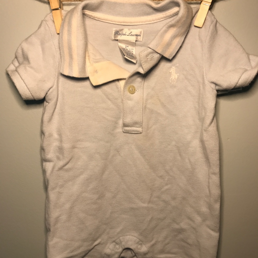 Ralph Lauren kids polo onesie