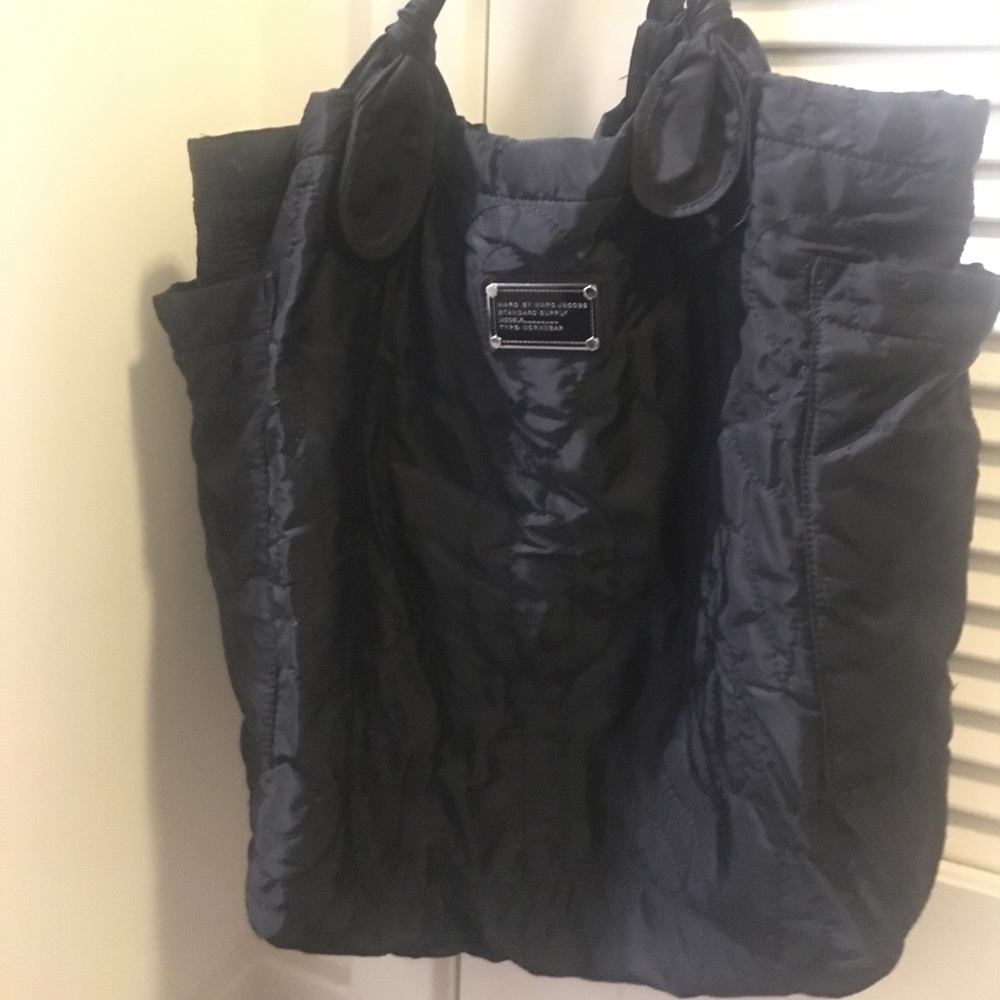 Marc by Marc Jacobs large black nylon tote