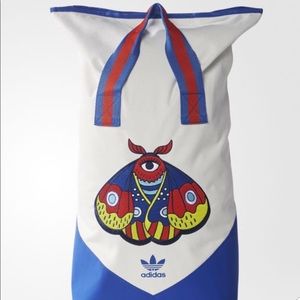 Adidas embellished duffle backpack