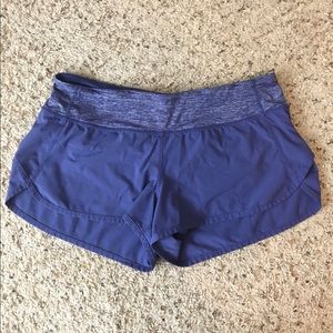 Lululemon speed shorts
