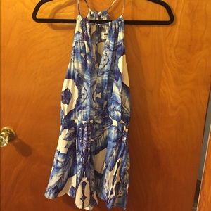 Tropical print LF romper