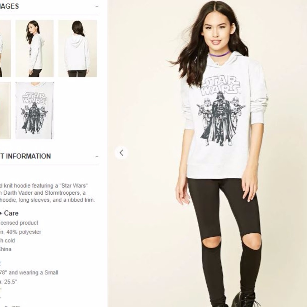 ❤️4 for $10❤️Star Wars Limited Edition hoodie