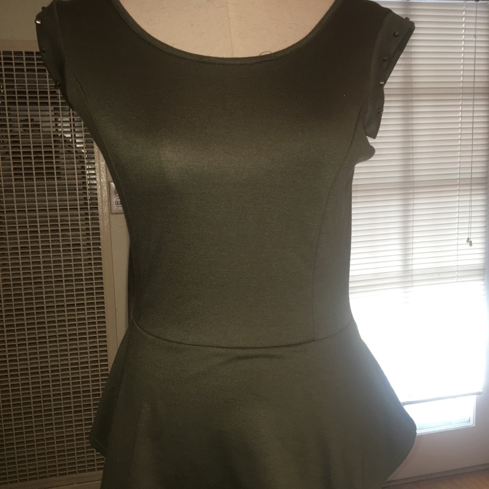 Peplum dress