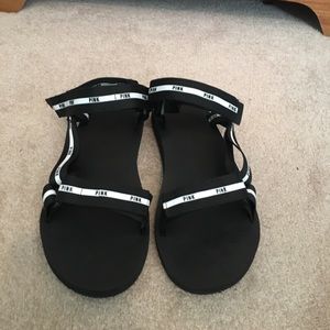 Velcro Victoria Secret PINK sandals