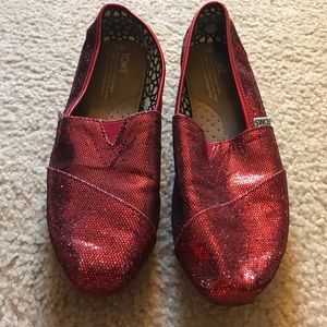 Toms Sparkly Shoes