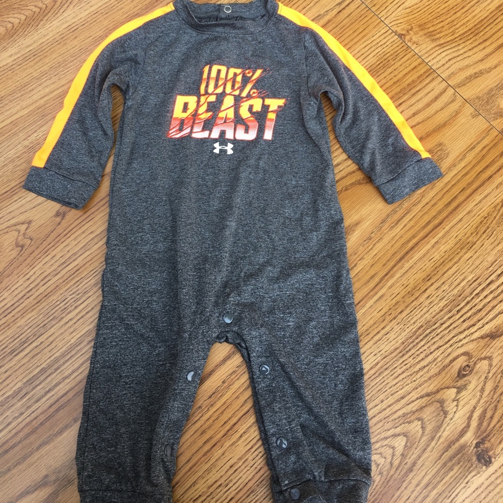 One piece under armour for baby boy