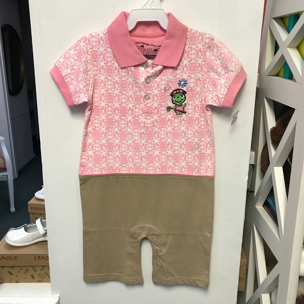 One piece golf uniform