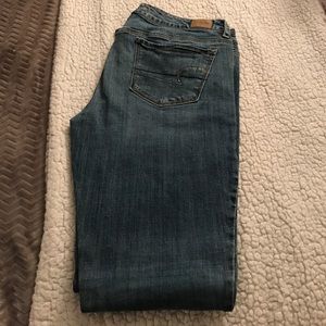 American Eagle skinny kick stretch jeans
