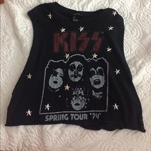 Kiss muscle tank top