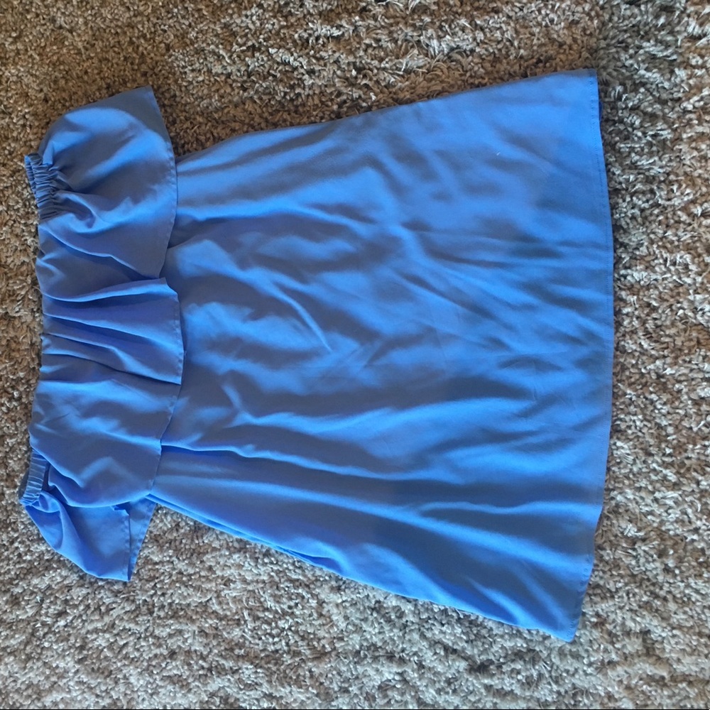 French Connection off the shoulder dress