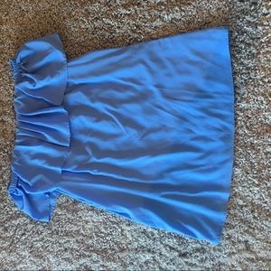 French Connection off the shoulder dress