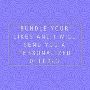 SALE ON BUNDLES. LOTS OF BUNDLES. 🛍🛍🛍