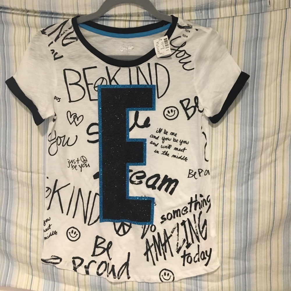 new and never before worn tshirt