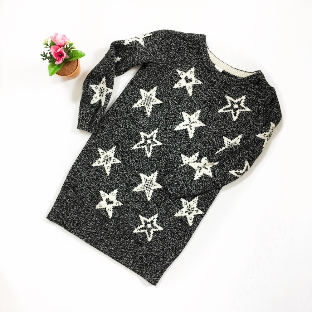 Gap Kids Star Sweater Dress Size 4