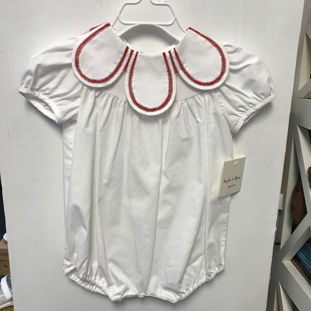 White Christmas onesie