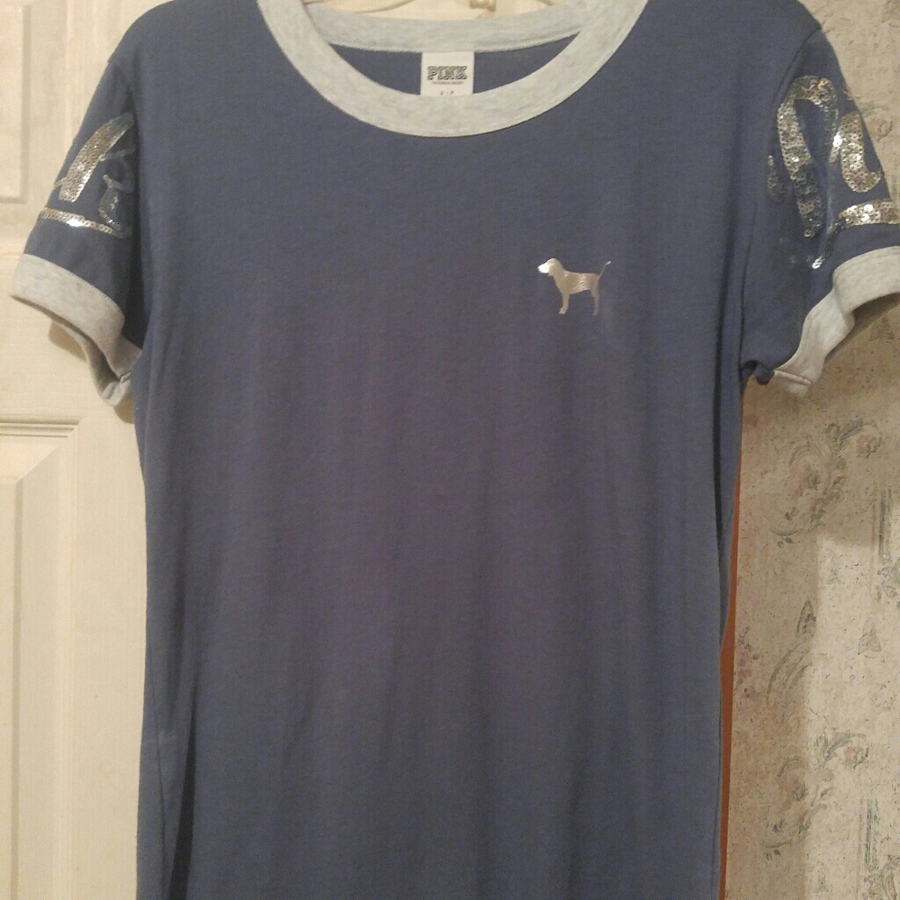 Victoria's Secret PINK Bling Ringer Tee