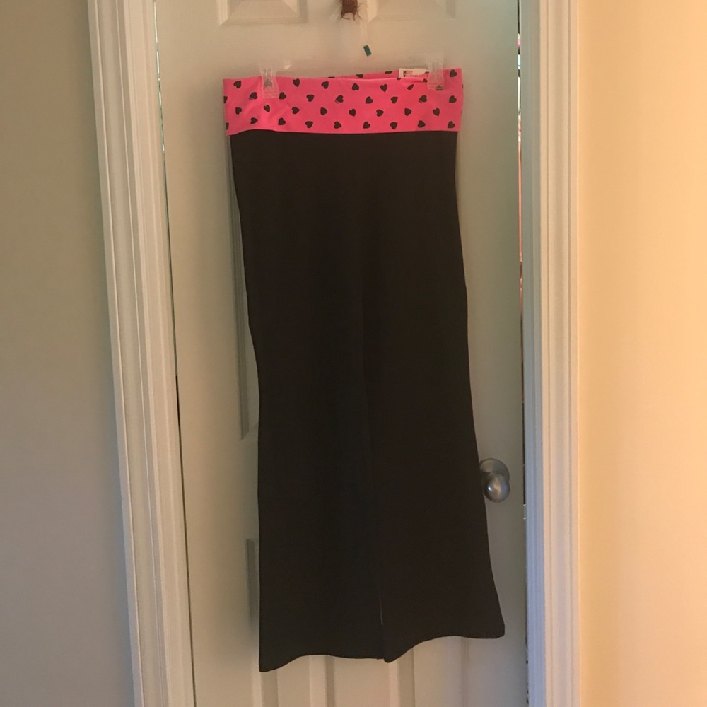 Boot cut sweat pants