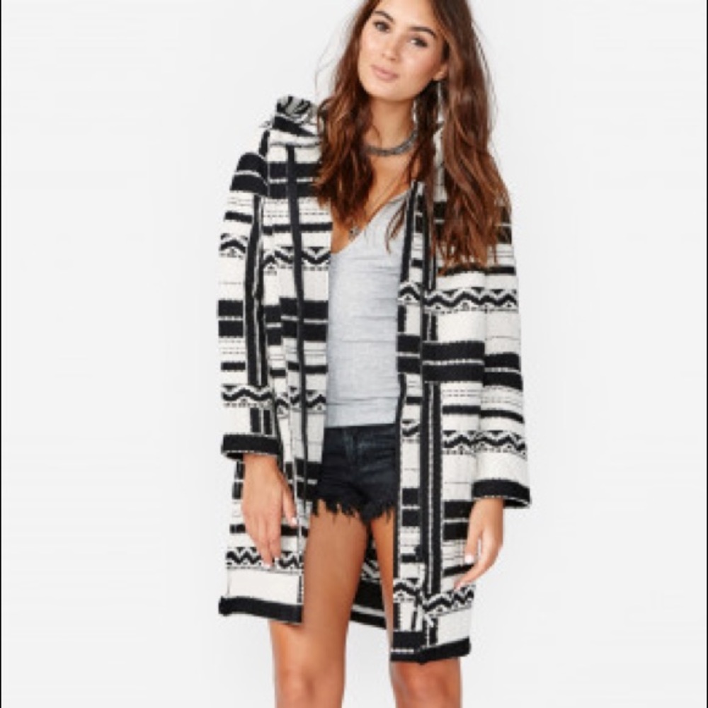 NWT Capulet hooded overcoat