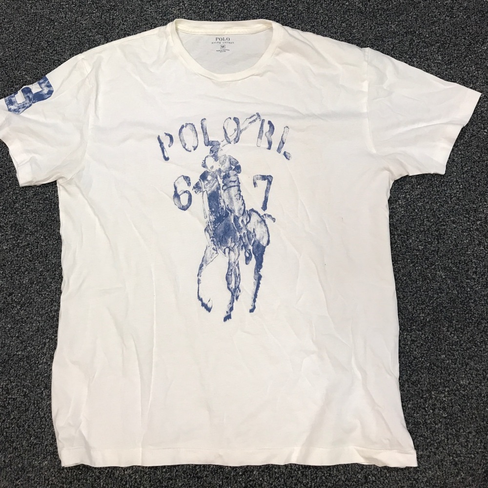 Polo Ralph Lauren Big Pony T Shirt Size Medium