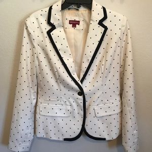 Polka Dot blazer