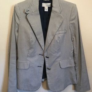MNG striped nautical inspired blazer