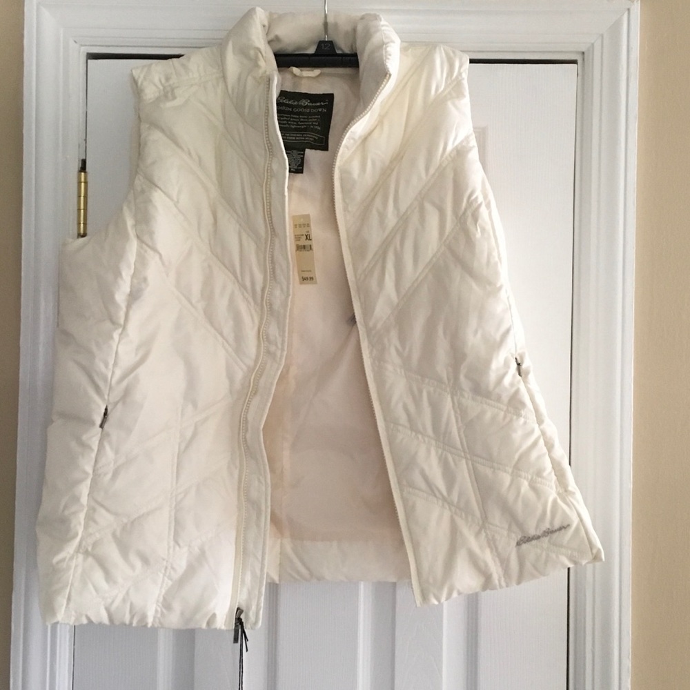 Woman's Eddie Bauer quilted vest.