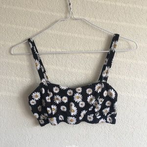 Pacsun Daisy Print Bralette