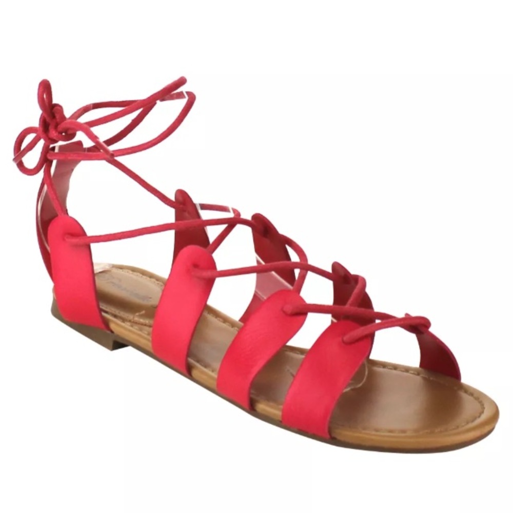 BOGO Sale Gladiator Lace Up Sandals