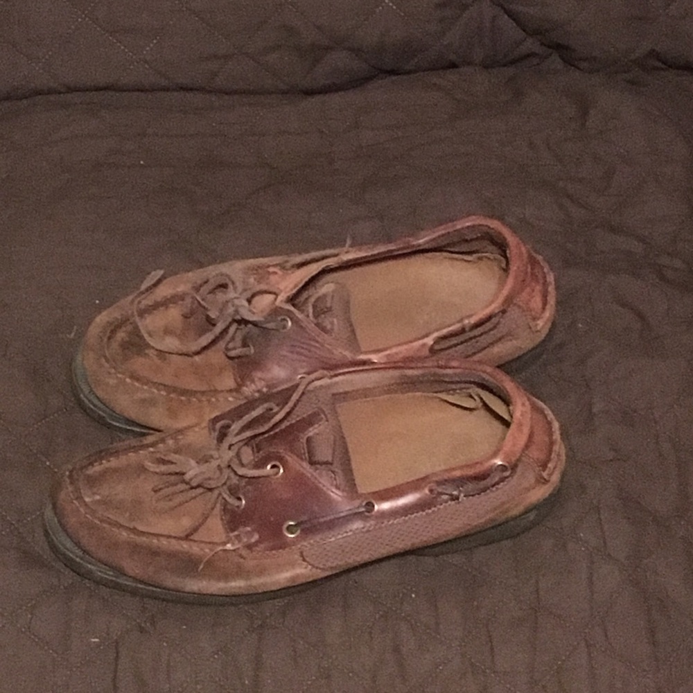 St. John's Bay boat shoes