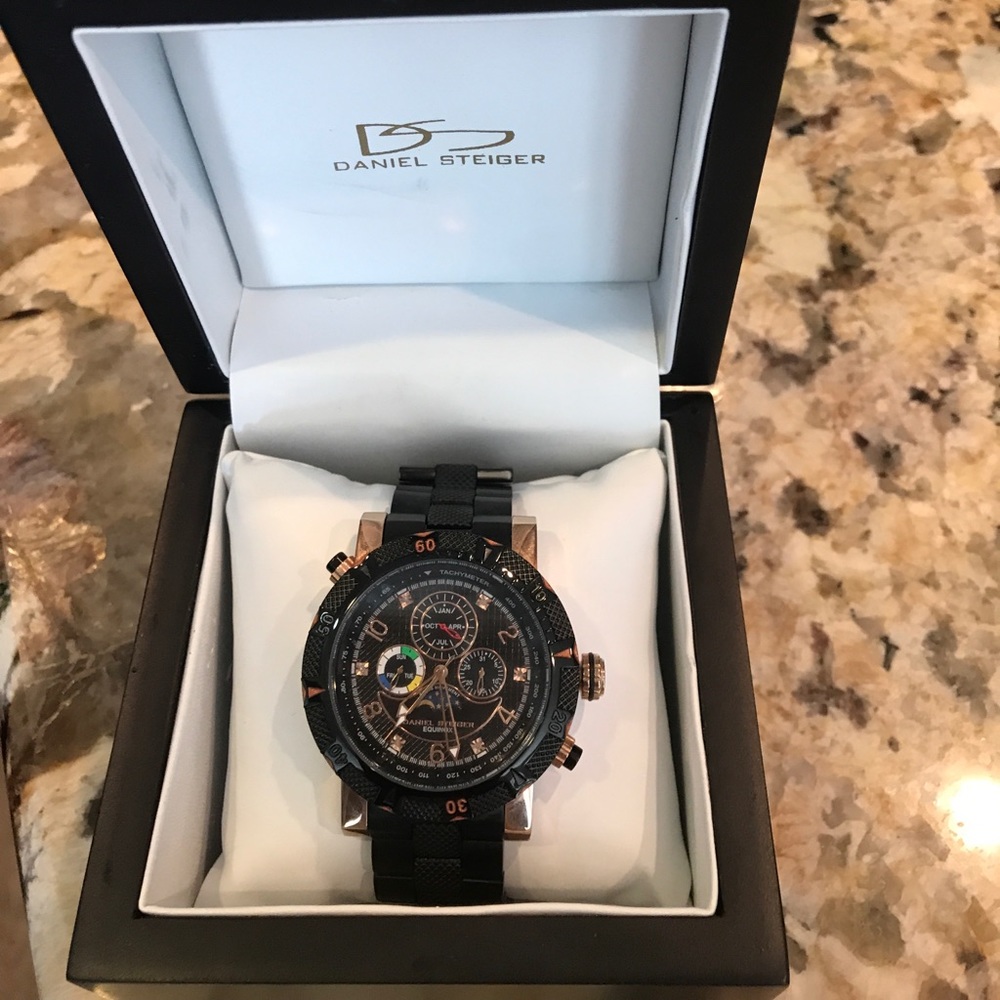Daniel Steiger men's watch never worn