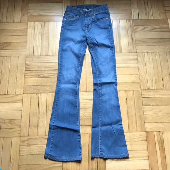 Carmar light wash flared denim - Picture 1 of 4