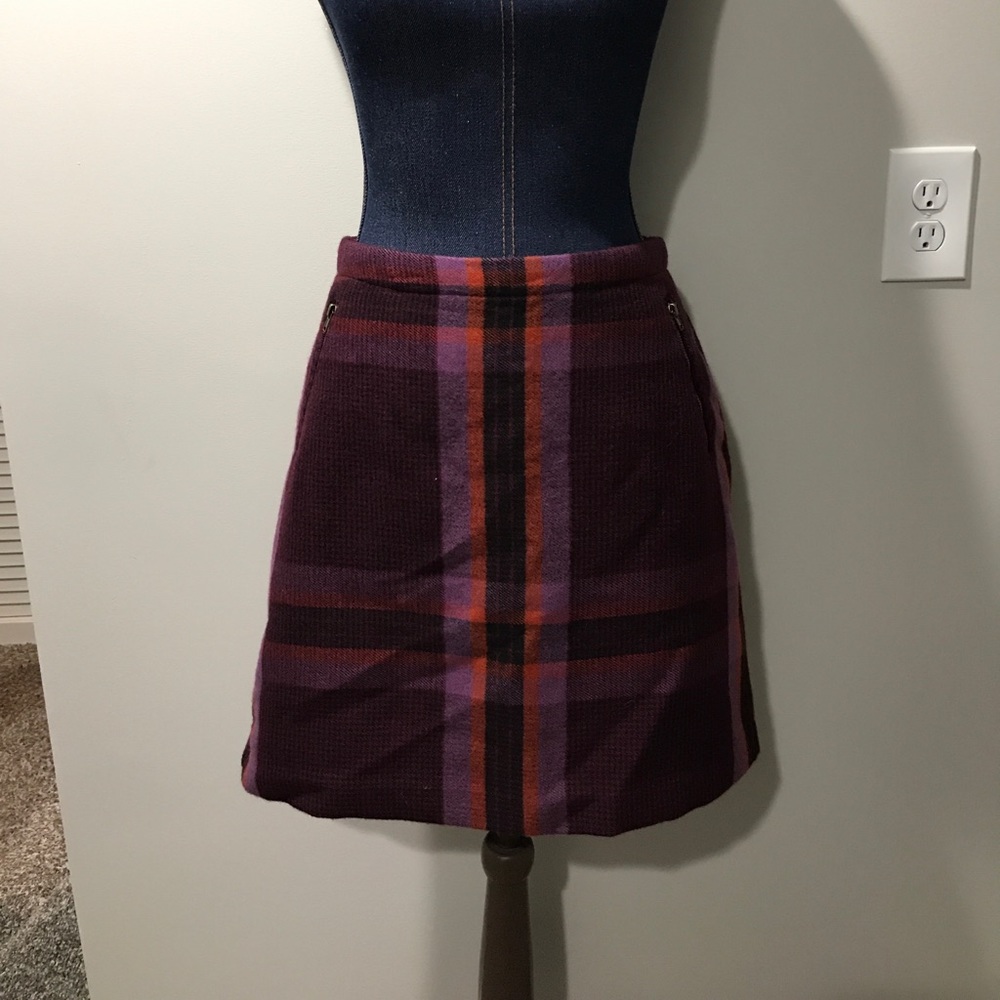 NWT Plaid Skirt