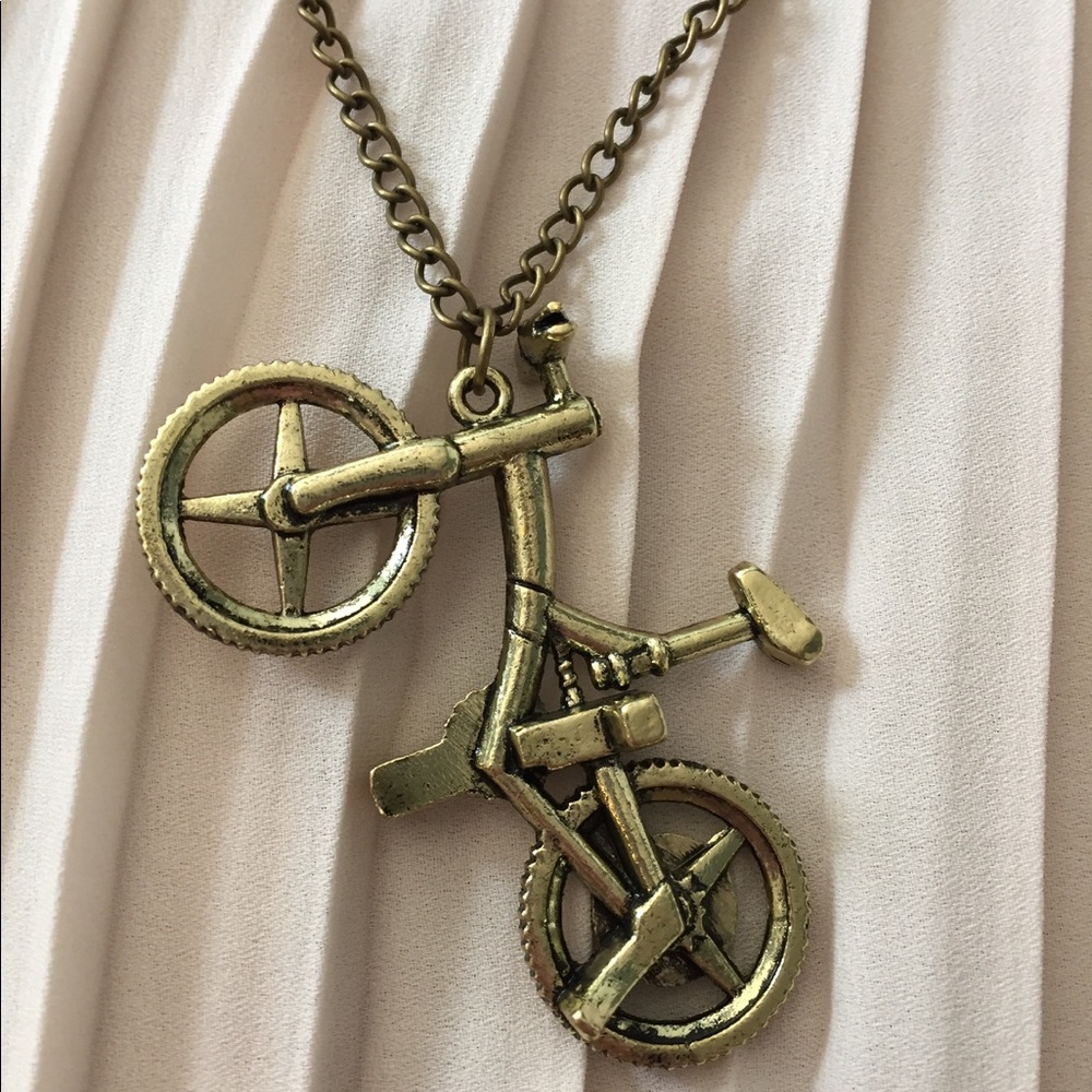 Bicycle necklace