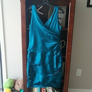 Jones New York Turquoise Cocktail Dress
