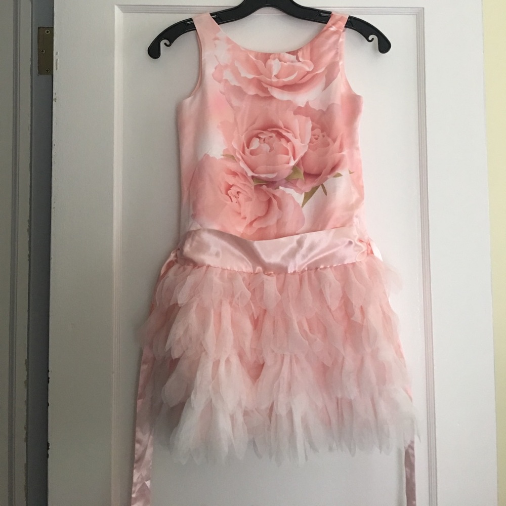 NWOT Kids Dress with Satin bodice
