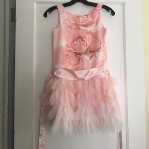 NWOT Kids Dress with Satin bodice