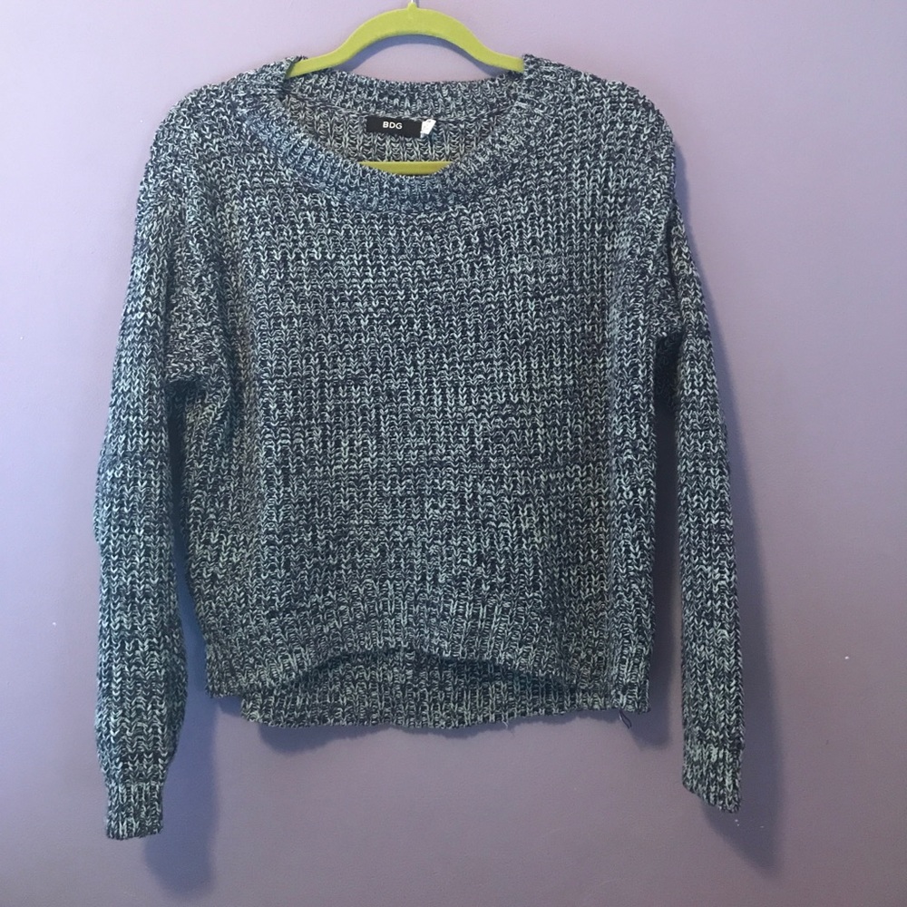 Blue and Black Sweater