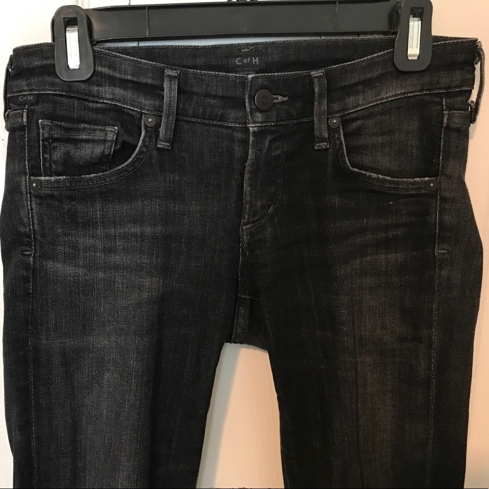 Citizens of Humanity black racer skinny jean
