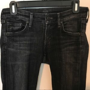 Citizens of Humanity black racer skinny jean