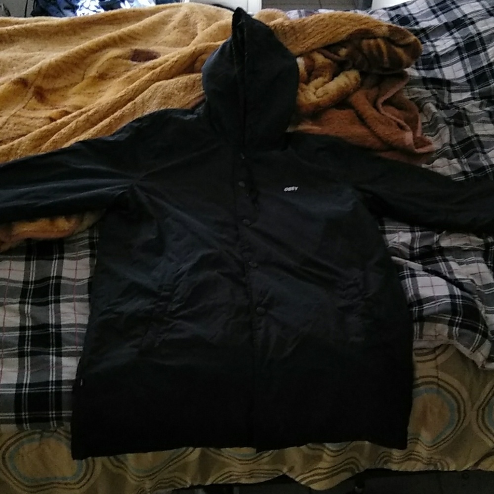 Large obey wind breaker