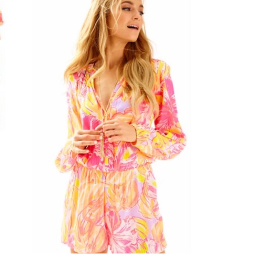 Lilly Pulitzer Elsa Romper size small